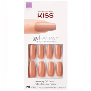 🩶KISS Gel Fantasy Ready-to-Wear Gel Nails - Here with me
